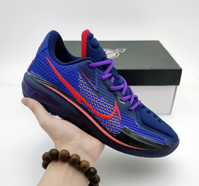 Nike zoom red hot sale and blue