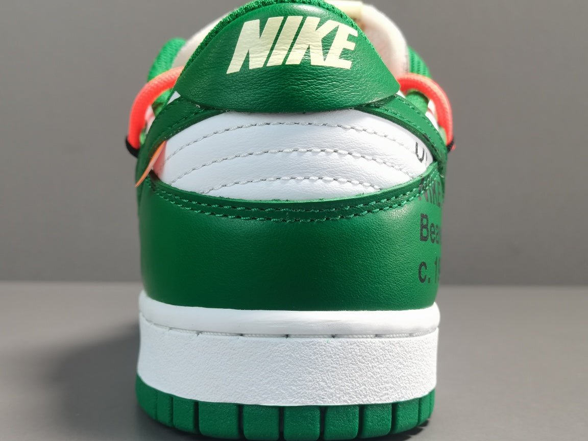 white and green dunks