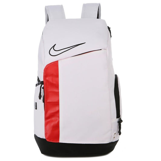 NIKE ELITE PRO BASKETBALL BACKPACK WHITE AND RED - Prime Reps