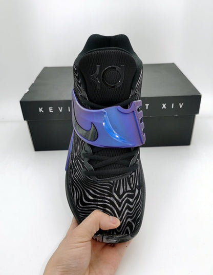 NIKE KD 14 x SEASONAL BLACK LASER CRIMSON - Prime Reps