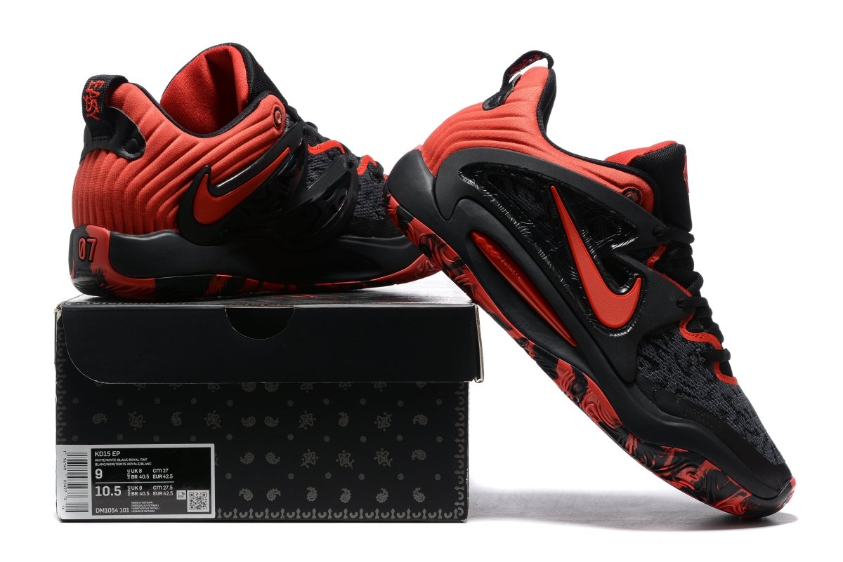 Kd black outlet and red