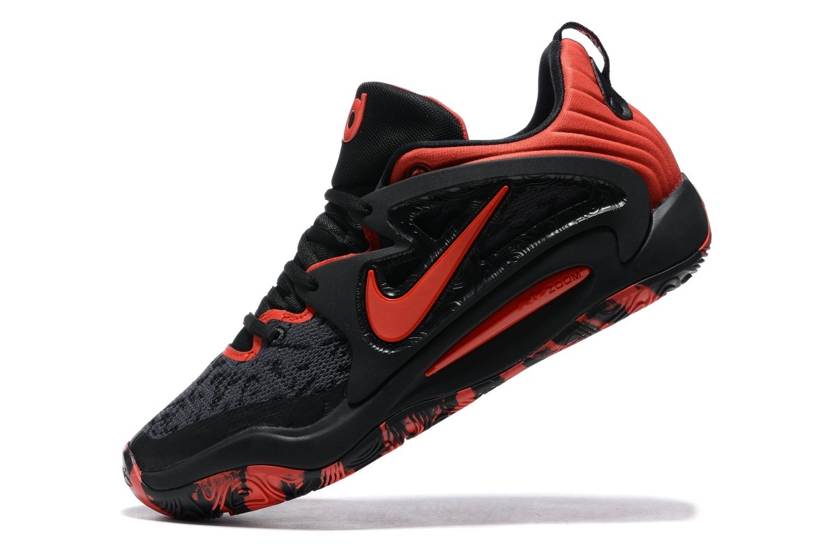 Kd shoes shop red and black