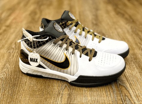 NIKE KOBE 4 PROTRO x WHITE BLACK DEL SOL - Prime Reps