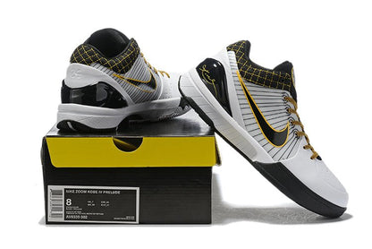 NIKE KOBE 4 PROTRO x WHITE BLACK DEL SOL - Prime Reps