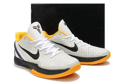 NIKE KOBE 6 PROTRO x PLAYOFF PACK WHITE DEL SOL - Prime Reps