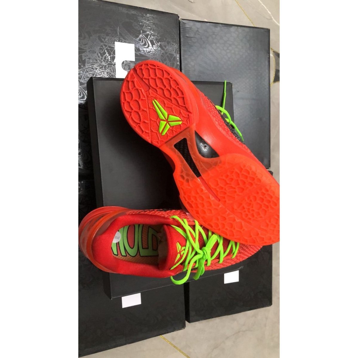 NIKE KOBE 6 PROTRO x REVERSE GRINCH - Prime Reps