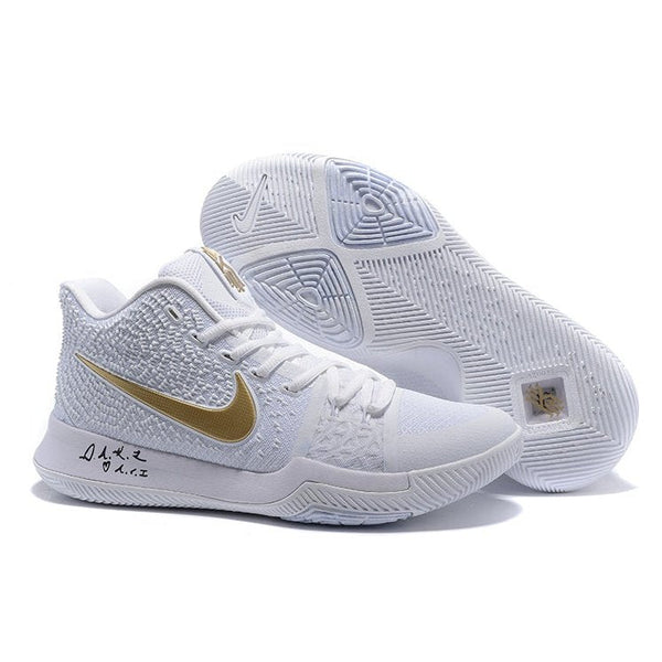 Kyrie 3 hot sale finals gold