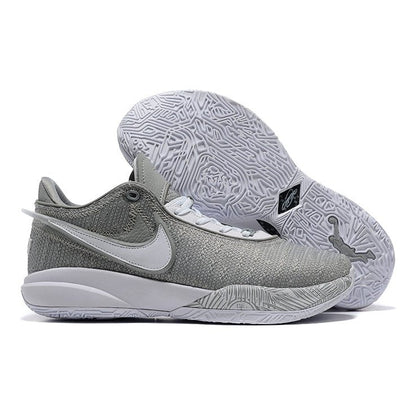 NIKE LEBRON 20 x GREY WOLF - Prime Reps