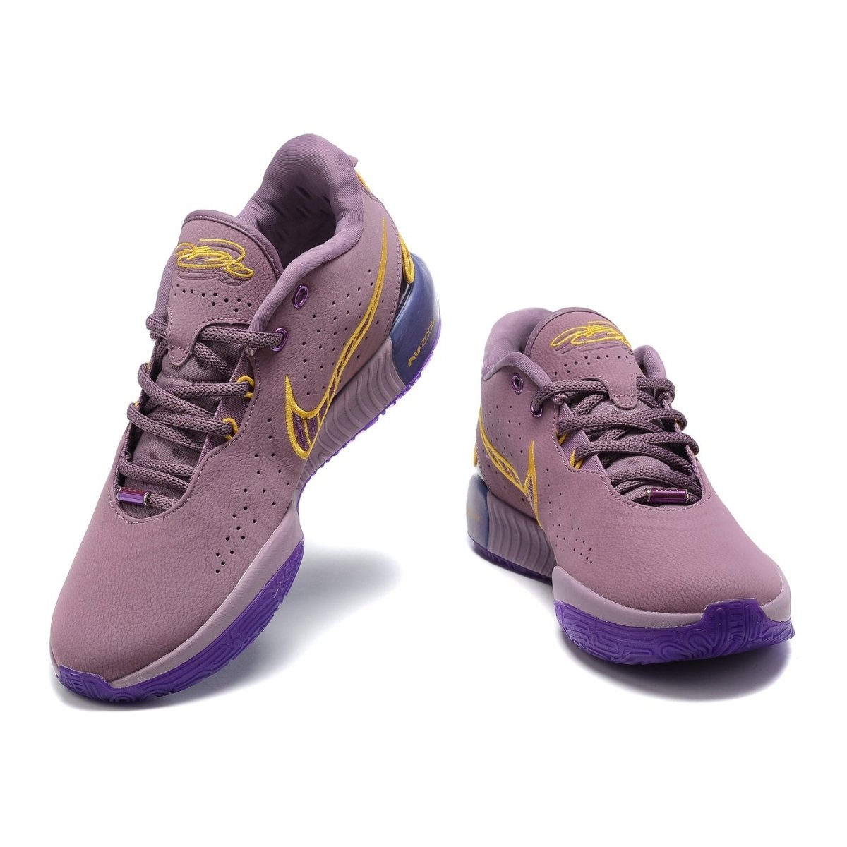 Lebron purple outlet rain sneakers