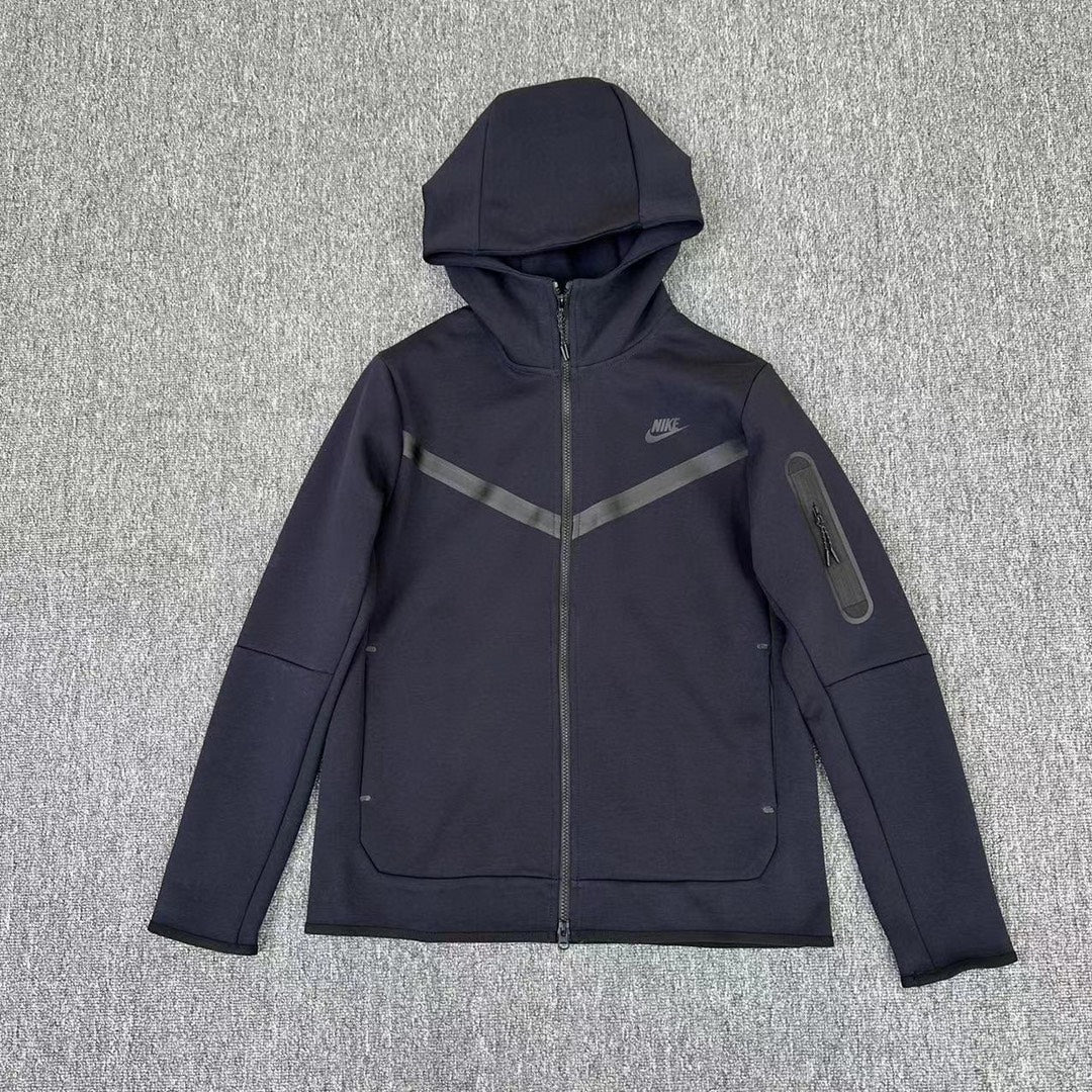 Nike tech fleece discount dark grey hoodie