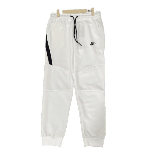 NIKE TECH FLEECE PANTS x WHITE/BLACK - Prime Reps