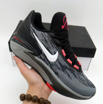 NIKE ZOOM G.T. CUT 2 x BLACK BRIGHT CRIMSON - Prime Reps