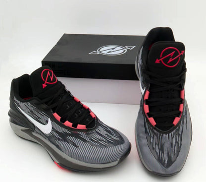 NIKE ZOOM G.T. CUT 2 x BLACK BRIGHT CRIMSON - Prime Reps