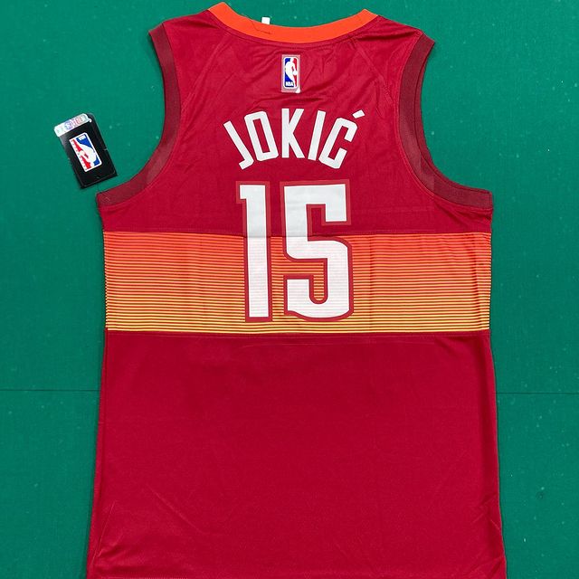 Nikola Jokic Nike Authentic City Edition Denver Nuggets Jersey 