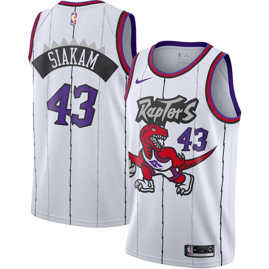 PASCAL SIAKAM TORONTO RAPTORS THROWBACK JERSEY - Prime Reps