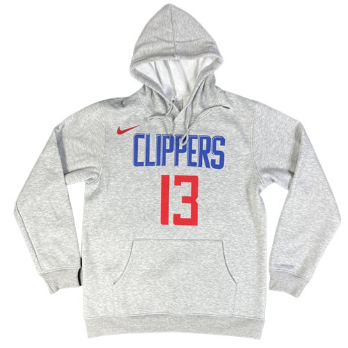 PAUL GEORGE LOS ANGELES CLIPPERS COTTON PULLOVER HOODIE - Prime Reps