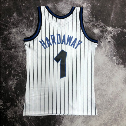 PENNY HARDAWAY ORLANDO MAGIC THROWBACK JERSEY (HEAT APPLIED) - Prime Reps