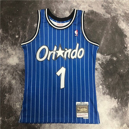PENNY HARDAWAY ORLANDO MAGIC THROWBACK JERSEY (HEAT APPLIED) - Prime Reps