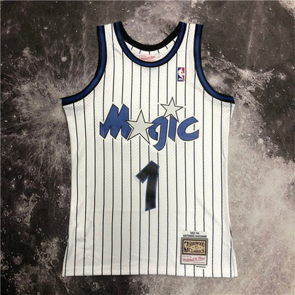PENNY HARDAWAY ORLANDO MAGIC THROWBACK JERSEY (HEAT APPLIED) - Prime Reps