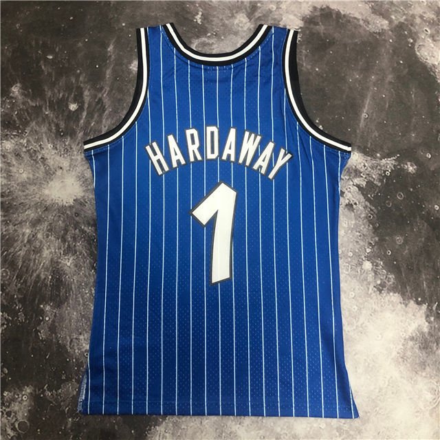 PENNY HARDAWAY ORLANDO MAGIC THROWBACK JERSEY (HEAT APPLIED) - Prime Reps