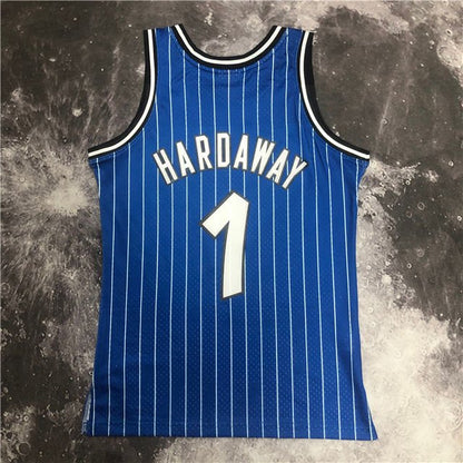 PENNY HARDAWAY ORLANDO MAGIC THROWBACK JERSEY (HEAT APPLIED) - Prime Reps