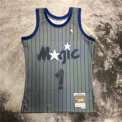 PENNY HARDAWAY ORLANDO MAGIC THROWBACK JERSEY (HEAT APPLIED) - Prime Reps