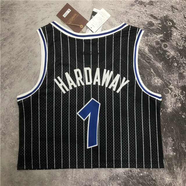 PENNY HARDAWAY ORLANDO MAGIC WOMEN'S CROP TOP THROWBACK JERSEY - Prime Reps
