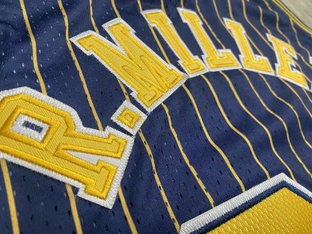 REGGIE MILLER INDIANA PACERS THROWBACK JERSEY - Prime Reps