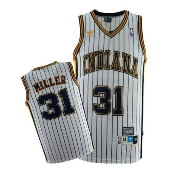 REGGIE MILLER INDIANA PACERS THROWBACK JERSEY - Prime Reps