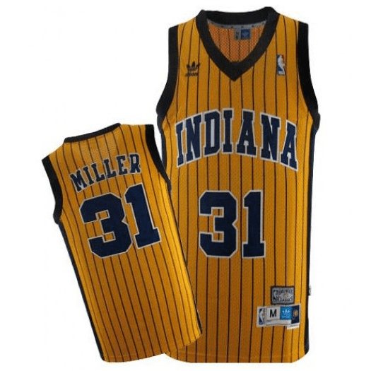 REGGIE MILLER INDIANA PACERS THROWBACK JERSEY - Prime Reps