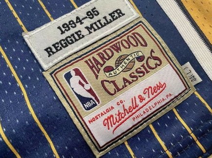 REGGIE MILLER INDIANA PACERS THROWBACK JERSEY - Prime Reps