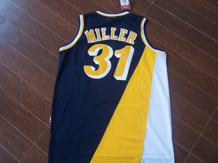REGGIE MILLER INDIANA PACERS THROWBACK JERSEY - Prime Reps