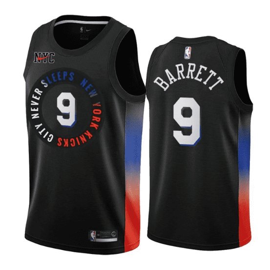 RJ BARRETT NEW YORK KNICKS CITY EDITION JERSEY - Prime Reps