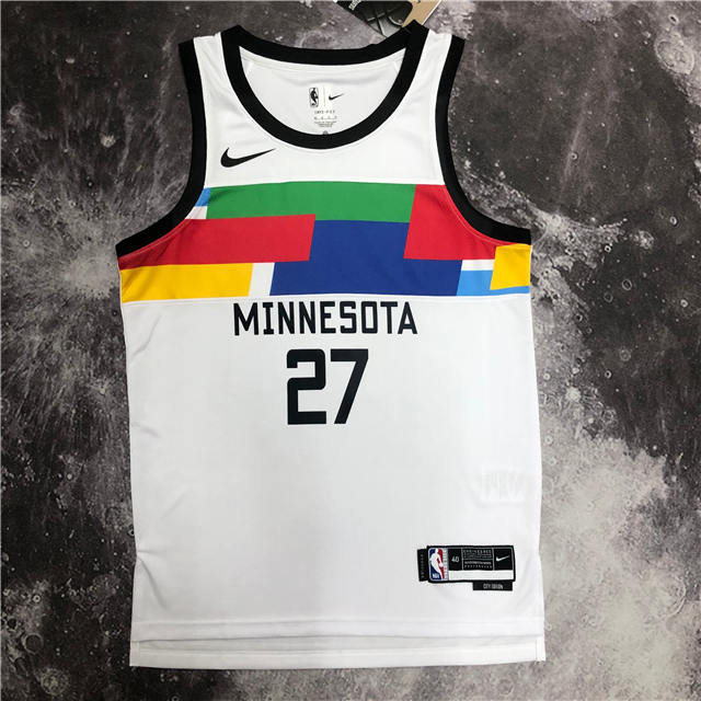 RUDY GOBERT MINNESOTA TIMBERWOLVES 2022-23 CITY EDITION JERSEY - Prime Reps