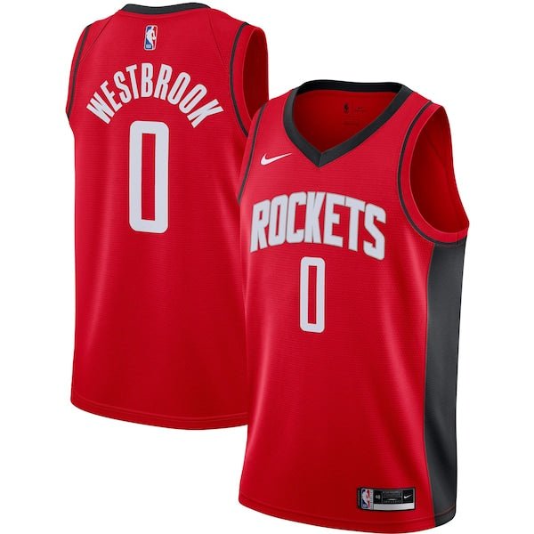 RUSSELL WESTBROOK HOUSTON ROCKETS ICON JERSEY - Prime Reps