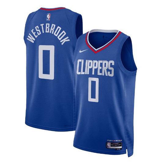 RUSSELL WESTBROOK LOS ANGELES CLIPPERS ICON JERSEY - Prime Reps