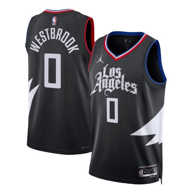 RUSSELL WESTBROOK LOS ANGELES CLIPPERS STATEMENT JERSEY - Prime Reps