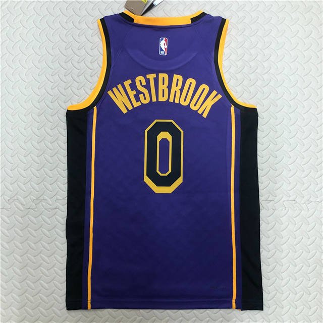 RUSSELL WESTBROOK LOS ANGELES LAKERS 2022-23 STATEMENT JERSEY - Prime Reps