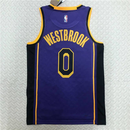 RUSSELL WESTBROOK LOS ANGELES LAKERS 2022-23 STATEMENT JERSEY - Prime Reps