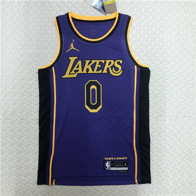 RUSSELL WESTBROOK LOS ANGELES LAKERS 2022-23 STATEMENT JERSEY - Prime Reps