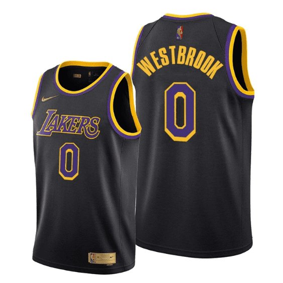 RUSSELL WESTBROOK LOS ANGELES LAKERS EARNED EDITION JERSEY - Prime Reps