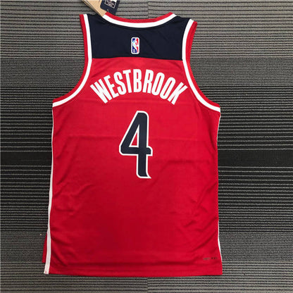 RUSSELL WESTBROOK WASHINGTON WIZARDS ICON JERSEY - Prime Reps