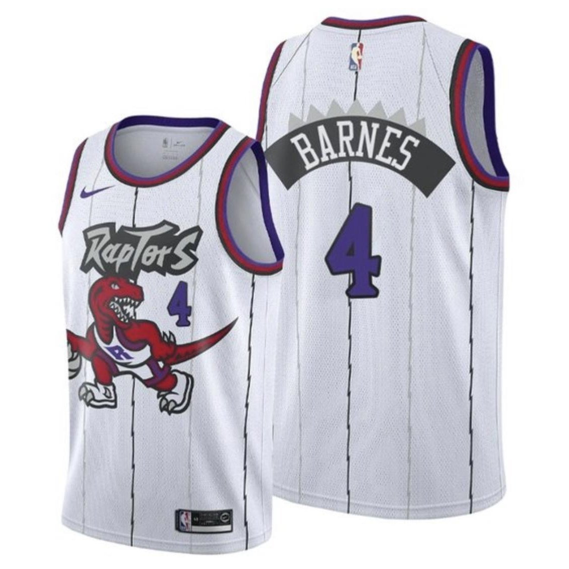 SCOTTIE BARNES TORONTO RAPTORS THROWBACK JERSEY - Prime Reps