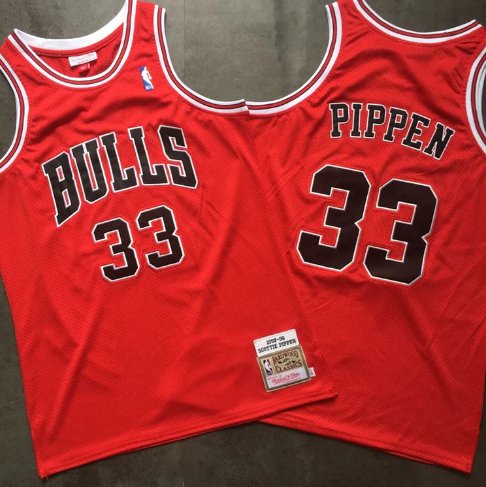 SCOTTIE PIPPEN CHICAGO BULLS THROWBACK JERSEY - Prime Reps
