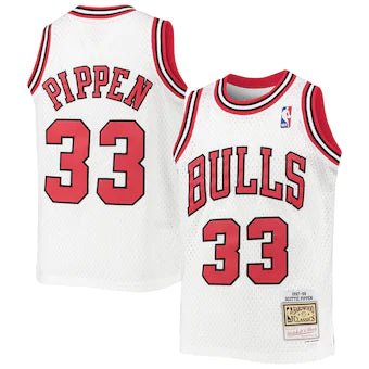 SCOTTIE PIPPEN CHICAGO BULLS THROWBACK JERSEY - Prime Reps