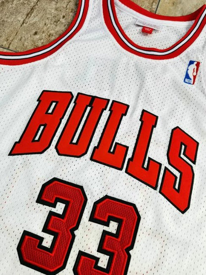 SCOTTIE PIPPEN CHICAGO BULLS THROWBACK JERSEY - Prime Reps