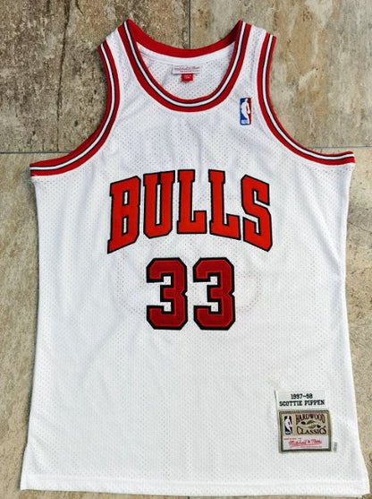 SCOTTIE PIPPEN CHICAGO BULLS THROWBACK JERSEY - Prime Reps