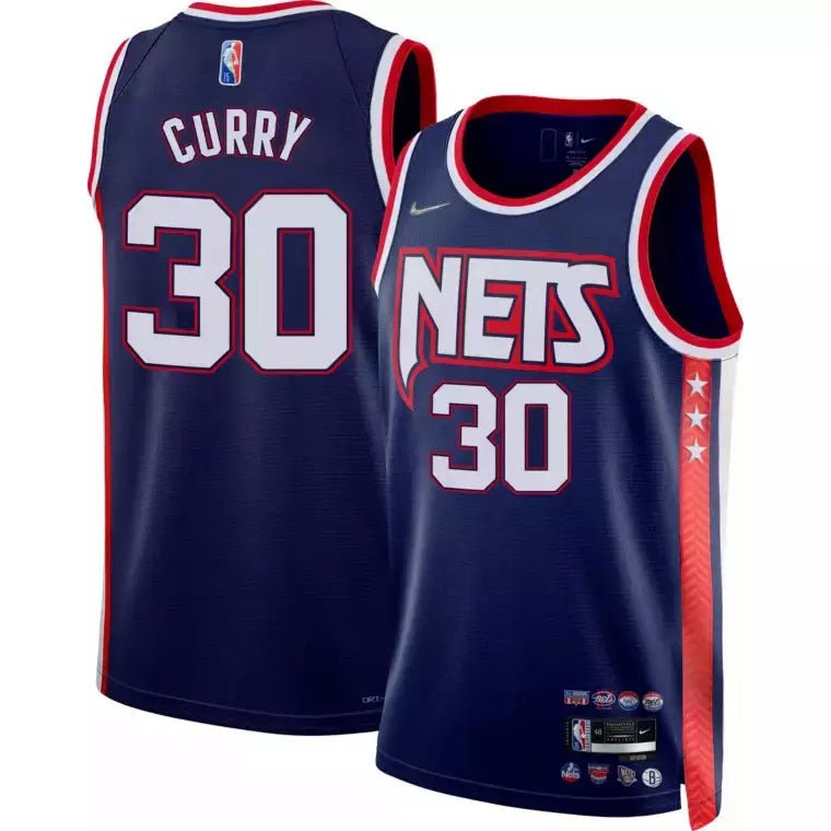 SETH CURRY BROOKLYN NETS 2021-22 CITY EDITION JERSEY - Prime Reps
