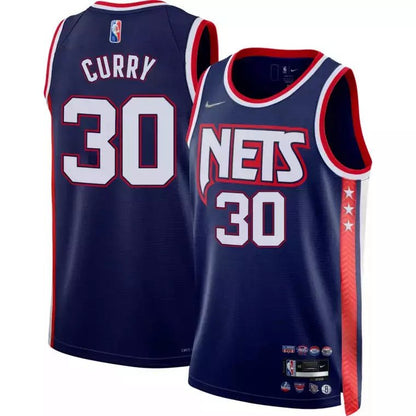 SETH CURRY BROOKLYN NETS 2021-22 CITY EDITION JERSEY - Prime Reps