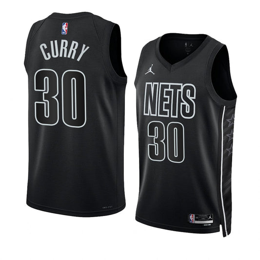 SETH CURRY BROOKLYN NETS 2022-23 STATEMENT JERSEY - Prime Reps
